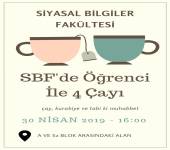 Siyasal Bilgiler Fakültesi'nde 4 Çayı