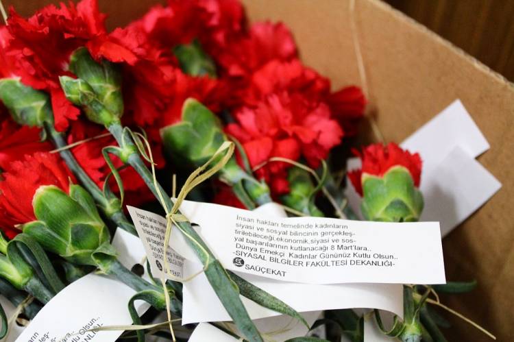 Fakültemizde 8 Mart Dünya Kadınlar Günü Kutlandı