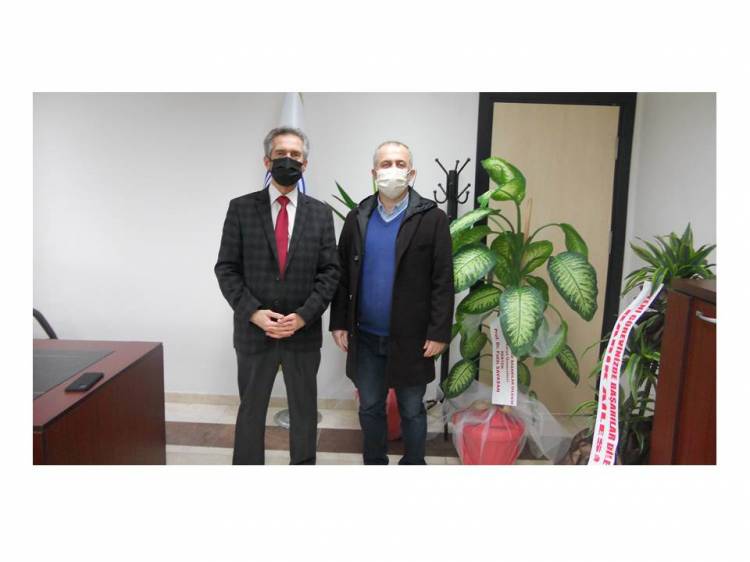 Rektör Prof. Dr. Fatih SAVAŞAN Dekanlığımıza ziyarette bulundu